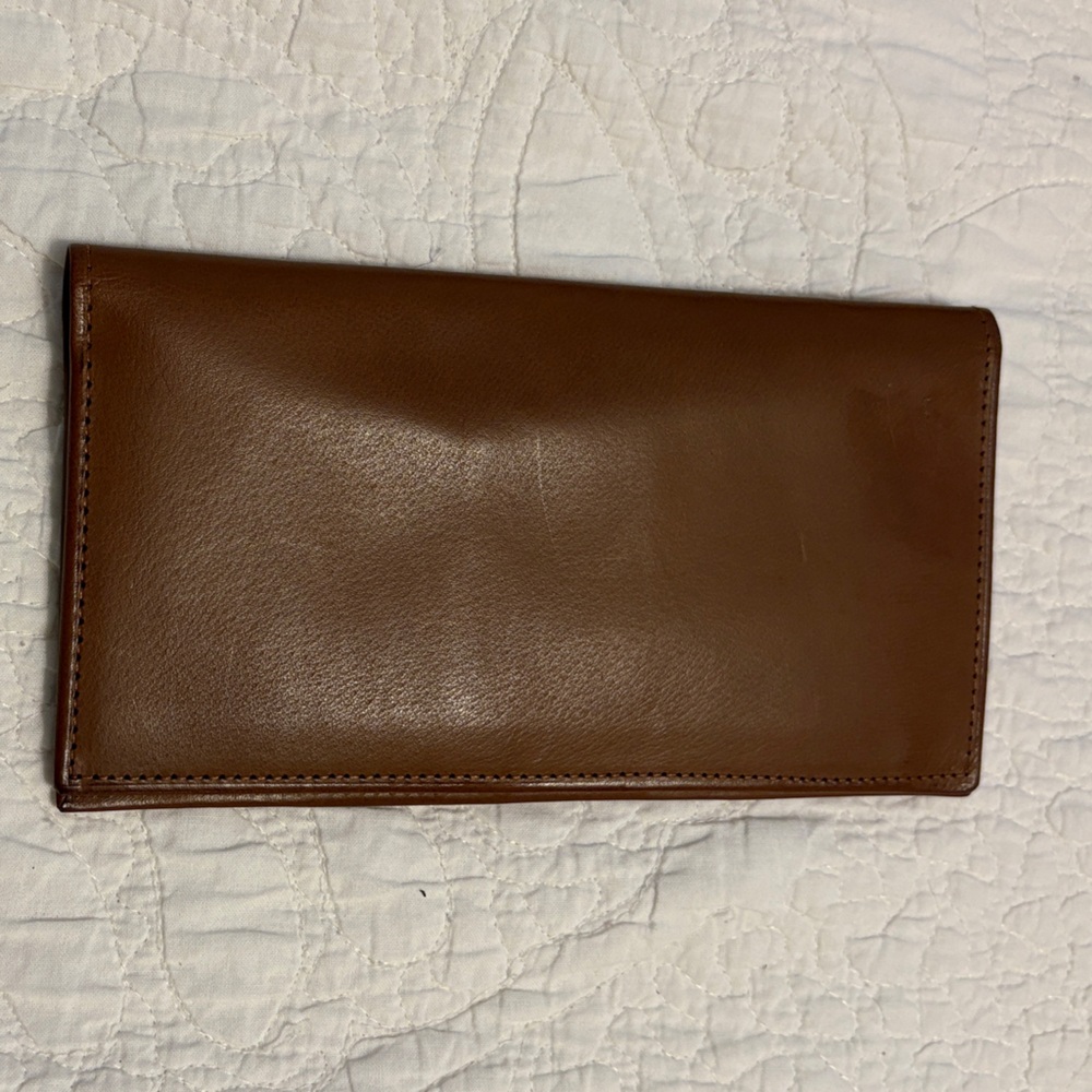 Coach Tan Leather Wallet